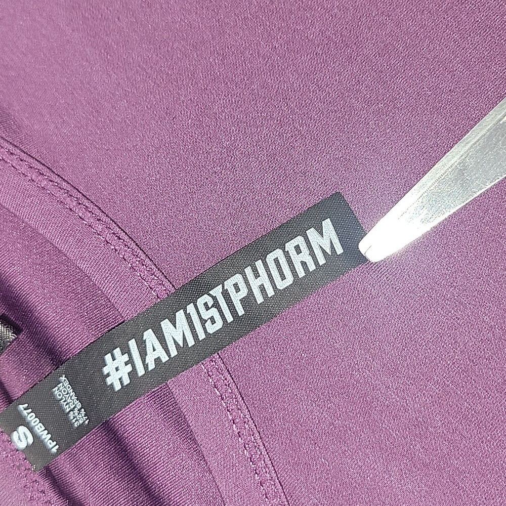 1st Phorm Women's Purple Long Sleeve Top - Picture 2 of 3